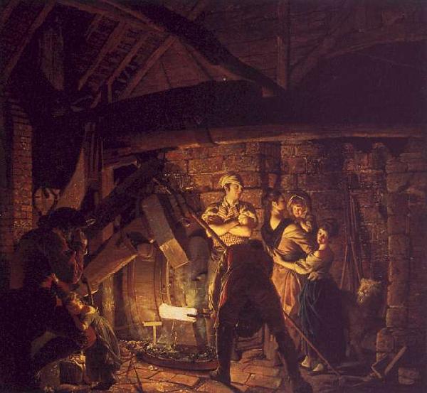 Joseph Wright The Forge